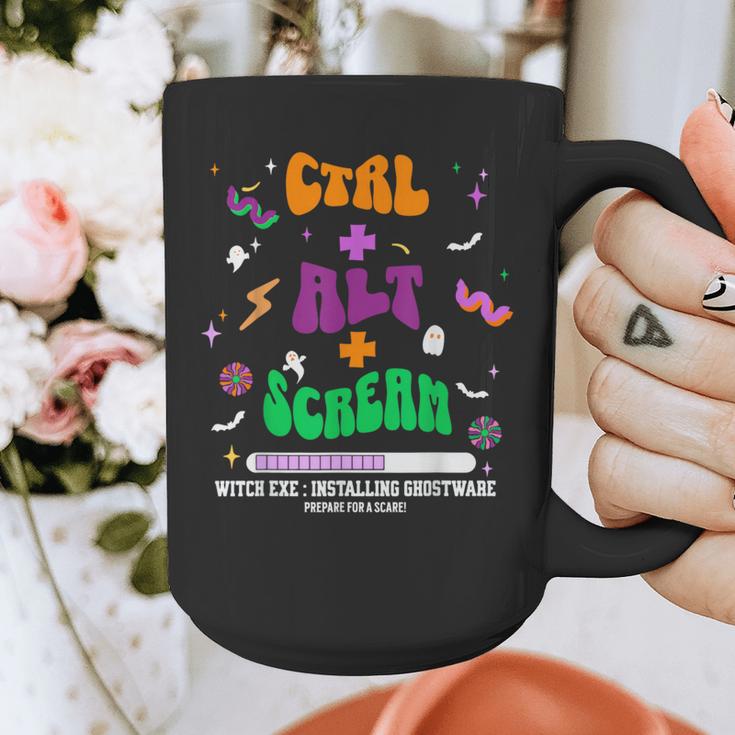 Computer Teacher Spooky Halloween Technology STEM Engineer Graphic Print Coffee Mug, funny design Computer Teacher Spooky Halloween Technology STEM Engineer Graphic Print Coffee Mug, funny design