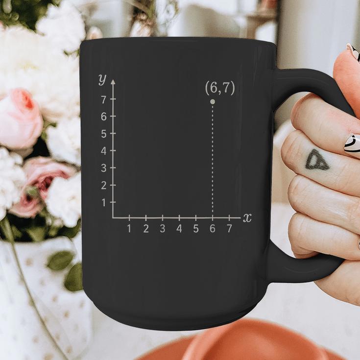 Coordinate 67 Math Teacher 67 Cartesian Grid Point Graphic Print Coffee Mug, funny design Coordinate 67 Math Teacher 67 Cartesian Grid Point Graphic Print Coffee Mug, funny design
