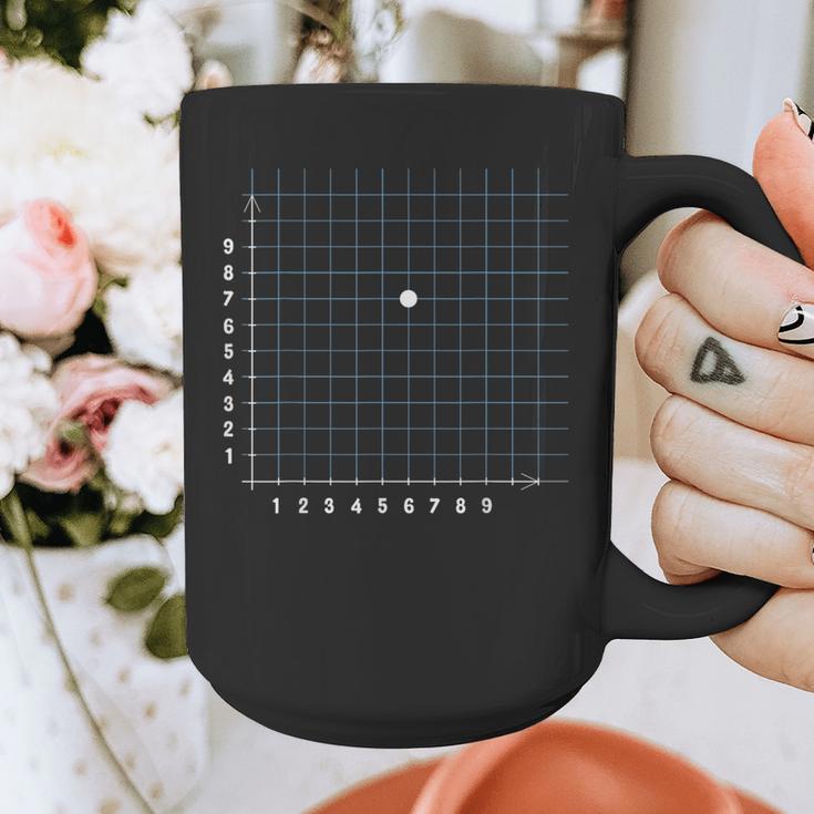 Coordinate 67 Math Teacher Math Joke Graphic Print Coffee Mug, funny design