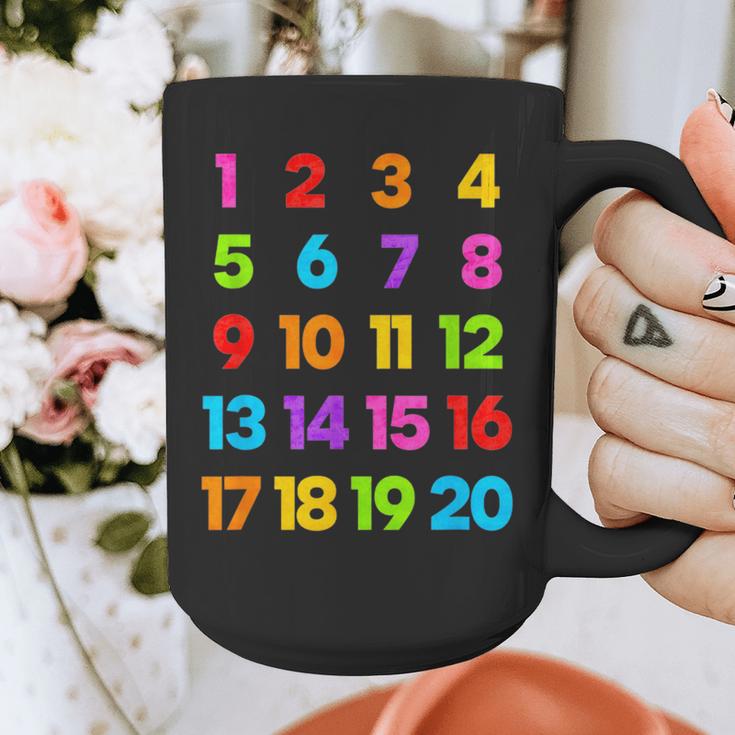 Counting 1-10 Learn To Count Number School Kids Teacher Graphic Print Coffee Mug, funny design Counting 1-10 Learn To Count Number School Kids Teacher Graphic Print Coffee Mug, funny design