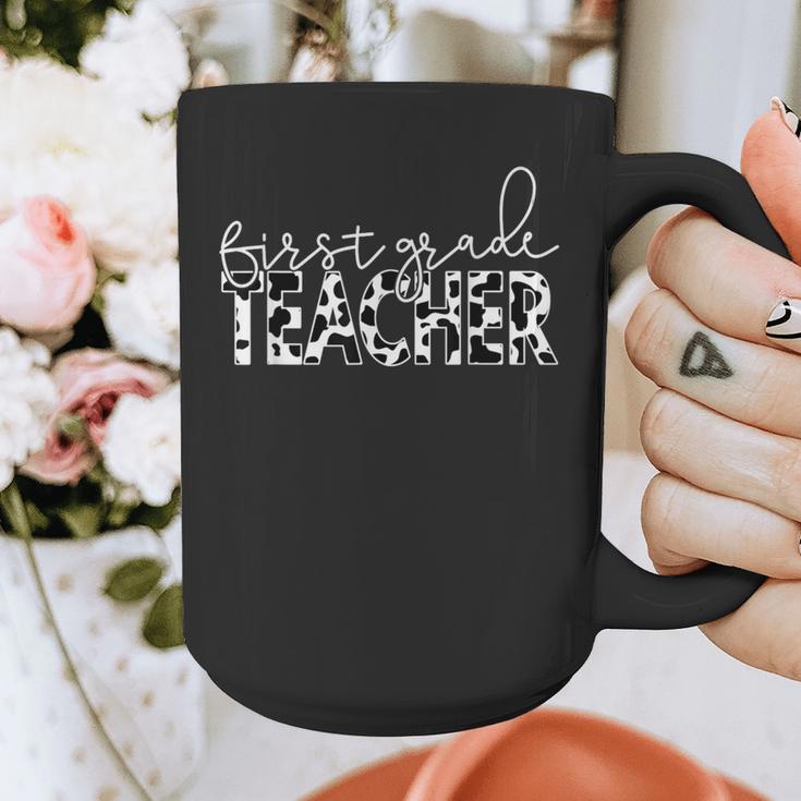 Cow Print For Elementary School First Grade Teachers Graphic Print Coffee Mug, First Grade Teacher Gifts, funny design Cow Print For Elementary School First Grade Teachers Graphic Print Coffee Mug, First Grade Teacher Gifts, funny design