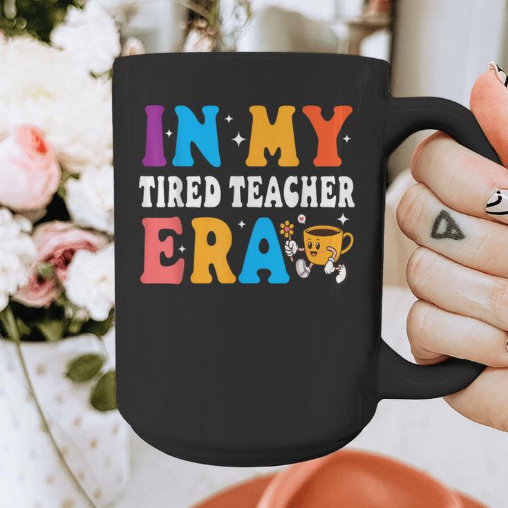 Cute Coffee Glass Face Happy Day In My Tired Teacher ERA For Men Women Graphic Print Coffee Mug, funny design Cute Coffee Glass Face Happy Day In My Tired Teacher ERA For Men Women Graphic Print Coffee Mug, funny design