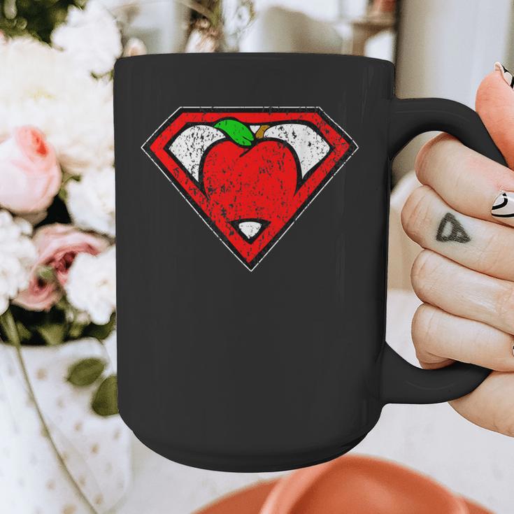 Cute Distressed Super Teacher Superhero Apple Shirt Graphic Print Coffee Mug, Super Teacher Gifts, funny design Cute Distressed Super Teacher Superhero Apple Shirt Graphic Print Coffee Mug, Super Teacher Gifts, funny design