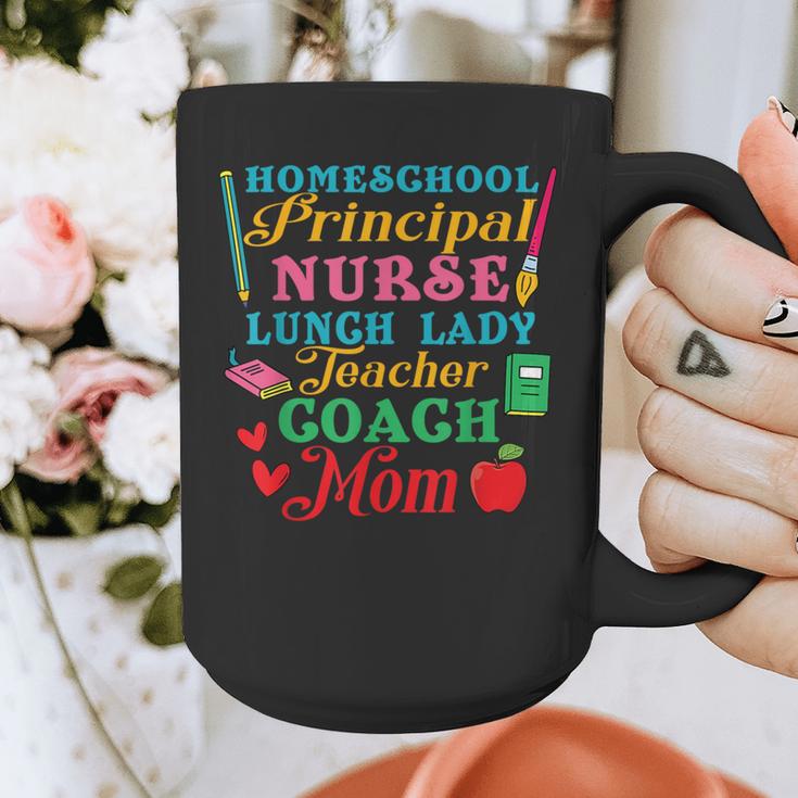 Cute Principal Nurse Lunch Lady Teacher Coach Homeschool Mom Graphic Print Coffee Mug, Couple Gifts, funny design Cute Principal Nurse Lunch Lady Teacher Coach Homeschool Mom Graphic Print Coffee Mug, Couple Gifts, funny design