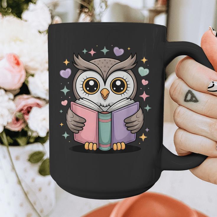 Cute Reading Owl Book Lover Teacher Librarian Bookworm Graphic Print Coffee Mug, funny design Cute Reading Owl Book Lover Teacher Librarian Bookworm Graphic Print Coffee Mug, funny design