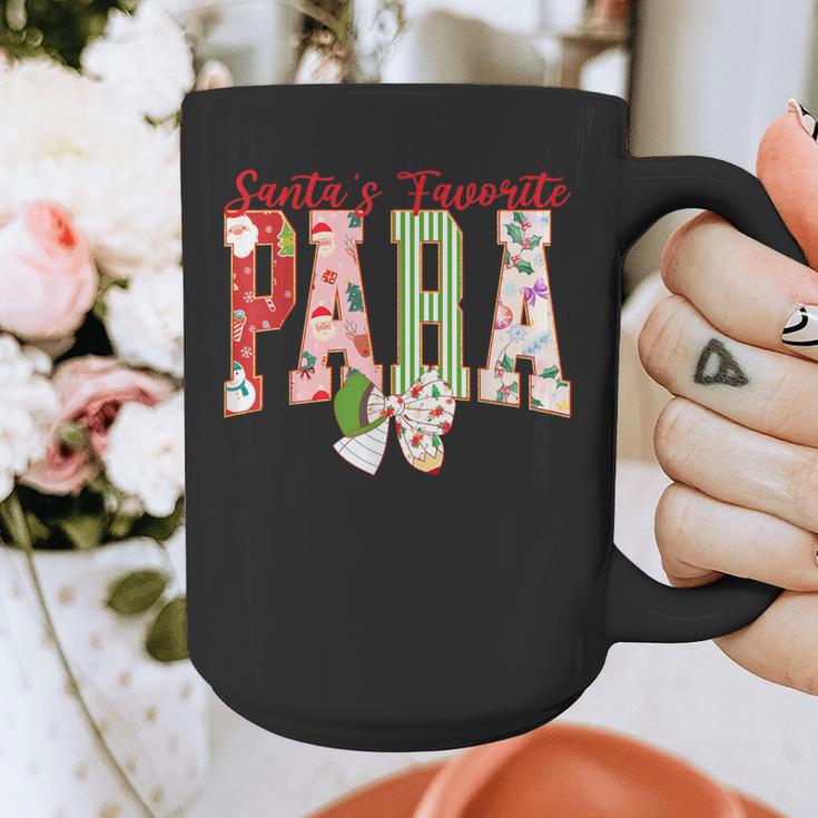 Cute Santas Favorite Para Christmas Paraprofessional Teacher Graphic Print Coffee Mug, funny design Cute Santas Favorite Para Christmas Paraprofessional Teacher Graphic Print Coffee Mug, funny design