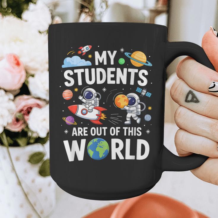 Cute School Teacher My Students Are Out Of This World Space Graphic Print Coffee Mug, funny design Cute School Teacher My Students Are Out Of This World Space Graphic Print Coffee Mug, funny design