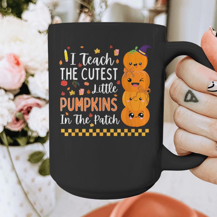Cute Teacher Halloween For Women Men Teacher Pumpkin Graphic Print Coffee Mug, funny design