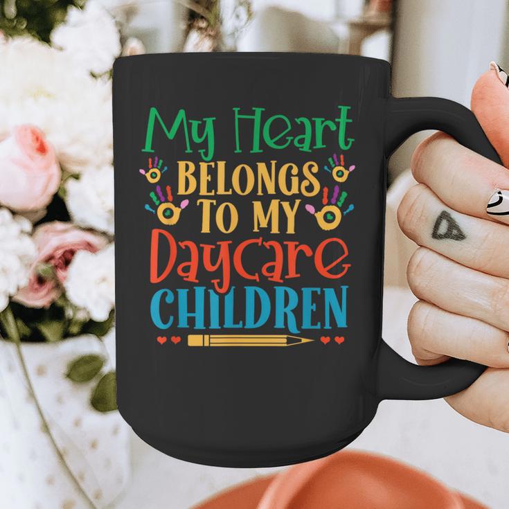 Daycare Children Childcare Provider Teacher PreK Nursery Graphic Print Coffee Mug, funny design Daycare Children Childcare Provider Teacher PreK Nursery Graphic Print Coffee Mug, funny design