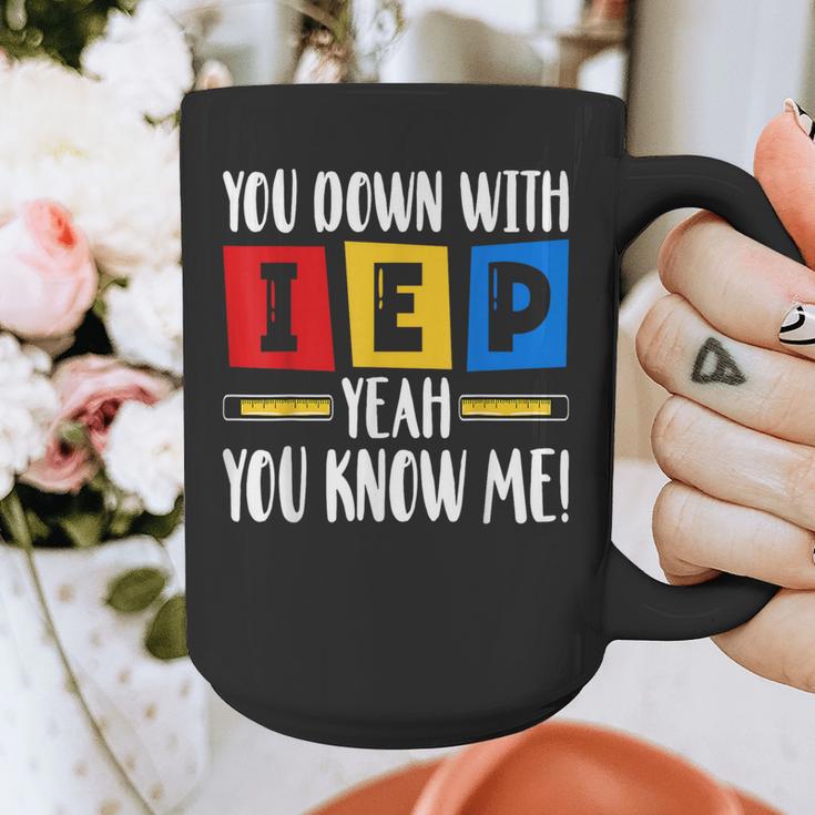 You Down With IEP Yeah You Know Me SPED Teacher Graphic Print Coffee Mug, funny design You Down With IEP Yeah You Know Me SPED Teacher Graphic Print Coffee Mug, funny design
