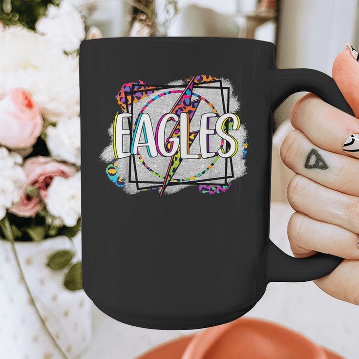 Eagles Teacher School Sports Fan Team Spirit Graphic Print Coffee Mug, funny design