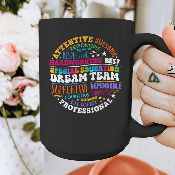 Educators Special Ed Teacher Special Education Dream Team Graphic Print Coffee Mug, funny design Educators Special Ed Teacher Special Education Dream Team Graphic Print Coffee Mug, funny design
