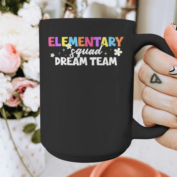 Elementary Squad Dream Team Teacher Student Back To School Graphic Print Coffee Mug, funny design Elementary Squad Dream Team Teacher Student Back To School Graphic Print Coffee Mug, funny design