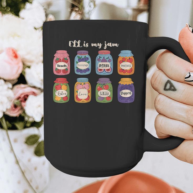 ELL Is My Jam English Language Learner Aide ELL Teacher Graphic Print Coffee Mug, English Teacher Gifts, funny design ELL Is My Jam English Language Learner Aide ELL Teacher Graphic Print Coffee Mug, English Teacher Gifts, funny design