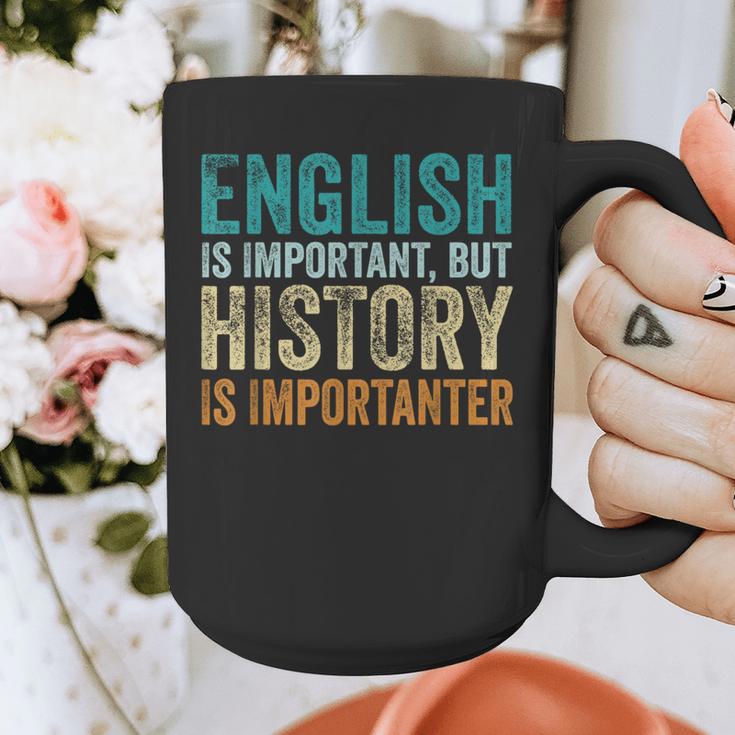 English Is Important But History Is Importanter Teacher Graphic Print Coffee Mug, History Teacher Gifts, English Teacher Gifts, funny design English Is Important But History Is Importanter Teacher Graphic Print Coffee Mug, History Teacher Gifts, English Teacher Gifts, funny design