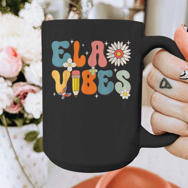English Teacher Ela Vibes Teacher Kids First Day Of School Graphic Print Coffee Mug, English Teacher Gifts, funny design English Teacher Ela Vibes Teacher Kids First Day Of School Graphic Print Coffee Mug, English Teacher Gifts, funny design