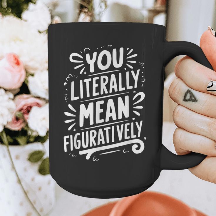 English Teacher Grammar Police Language Nerd You Literally Mean Figuratively V-Neck Modern Short Sleeve Small Graphic Print Coffee Mug, English Teacher Gifts, funny design English Teacher Grammar Police Language Nerd You Literally Mean Figuratively V-Neck Modern Short Sleeve Small Graphic Print Coffee Mug, English Teacher Gifts, funny design