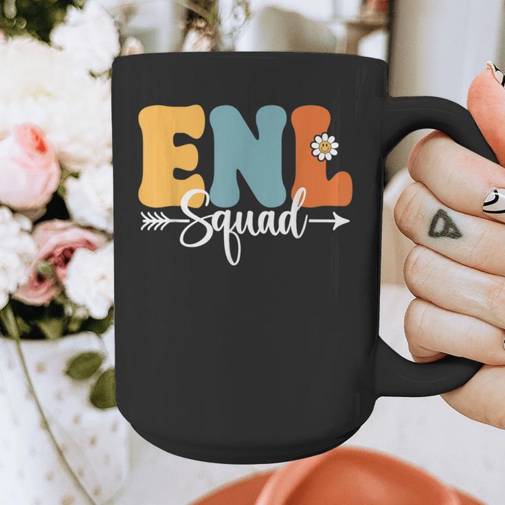 ENL Squad Back To School Teachers Students ENL Crew Men Women Girls Kids Graphic Print Coffee Mug, funny design ENL Squad Back To School Teachers Students ENL Crew Men Women Girls Kids Graphic Print Coffee Mug, funny design
