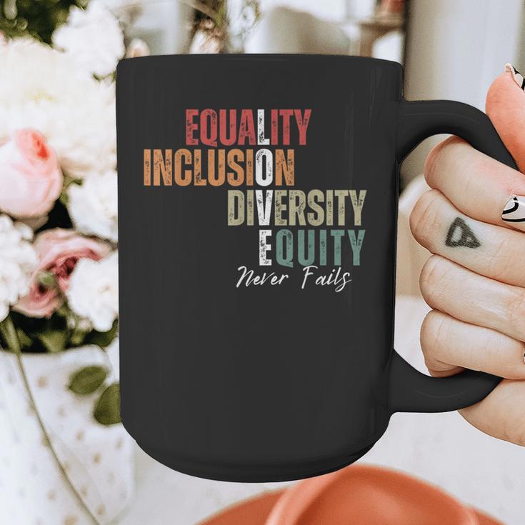 Equality Inclusion Diversity Equity Love Never Fails Teacher Graphic Print Coffee Mug, funny design Equality Inclusion Diversity Equity Love Never Fails Teacher Graphic Print Coffee Mug, funny design
