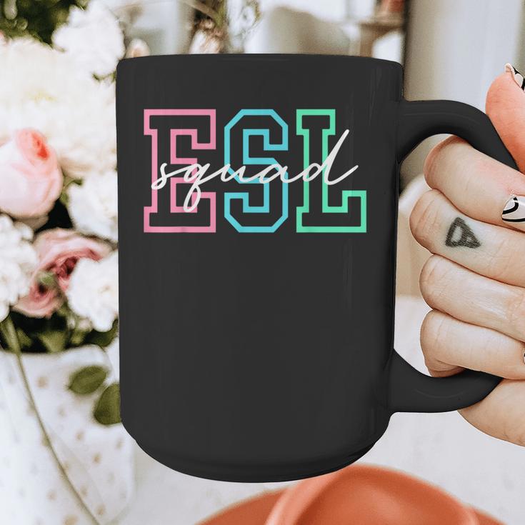 ESL Squad Teacher English As A Second Language Graphic Print Coffee Mug, Esl Teacher Gifts, English Teacher Gifts, funny design ESL Squad Teacher English As A Second Language Graphic Print Coffee Mug, Esl Teacher Gifts, English Teacher Gifts, funny design