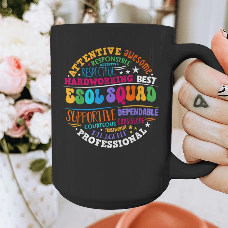 ESOL Squad Teachers And Students Team Back To School Graphic Print Coffee Mug, funny design ESOL Squad Teachers And Students Team Back To School Graphic Print Coffee Mug, funny design