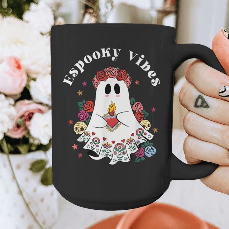 Espooky Vibes Maestra Halloween Spanish Mexican Teacher Graphic Print Coffee Mug, funny design Espooky Vibes Maestra Halloween Spanish Mexican Teacher Graphic Print Coffee Mug, funny design