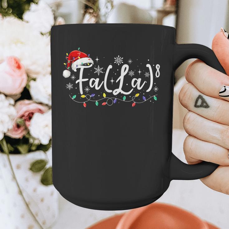 FA LA8 Christmas Santa Fa La Math Teacher Student Graphic Print Coffee Mug, funny design FA LA8 Christmas Santa Fa La Math Teacher Student Graphic Print Coffee Mug, funny design