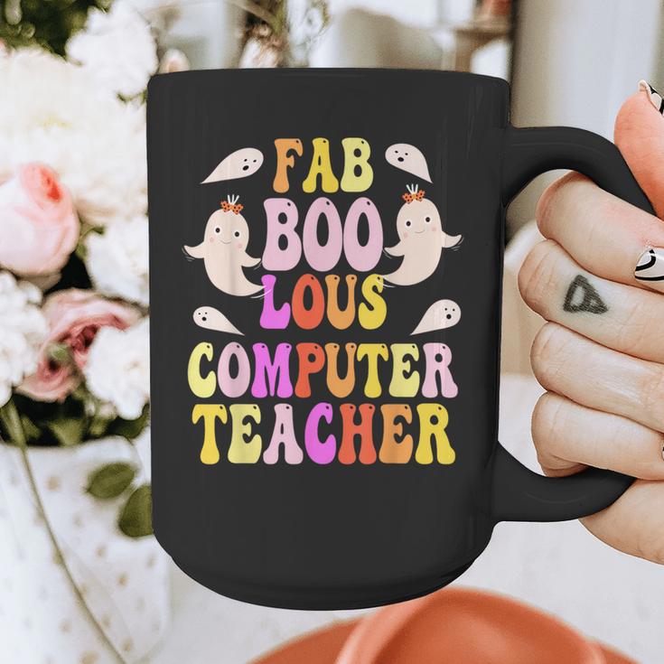 Faboolous COMPUTER TEACHER Costume This Is My Spooky Mom Dad Graphic Print Coffee Mug, Couple Gifts, funny design Faboolous COMPUTER TEACHER Costume This Is My Spooky Mom Dad Graphic Print Coffee Mug, Couple Gifts, funny design