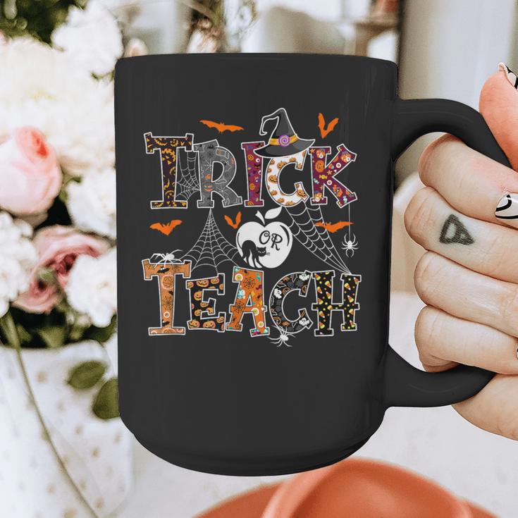 Fall Holiday Themed Thanksgiving Halloween Teacher Trick Or Graphic Print Coffee Mug, funny design Fall Holiday Themed Thanksgiving Halloween Teacher Trick Or Graphic Print Coffee Mug, funny design