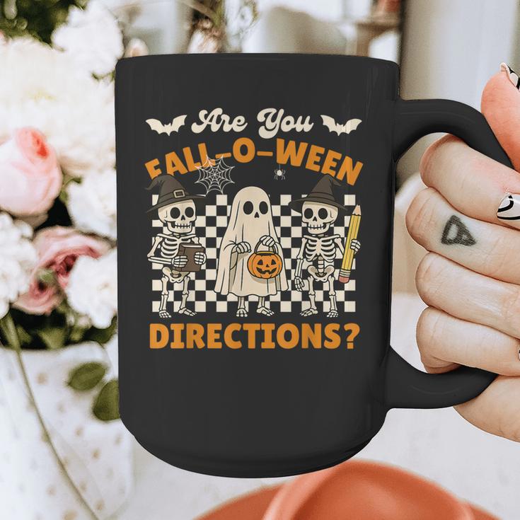 Are You Fall o Ween Directions Halloween Skeleton Teacher Graphic Print Coffee Mug, funny design Are You Fall o Ween Directions Halloween Skeleton Teacher Graphic Print Coffee Mug, funny design