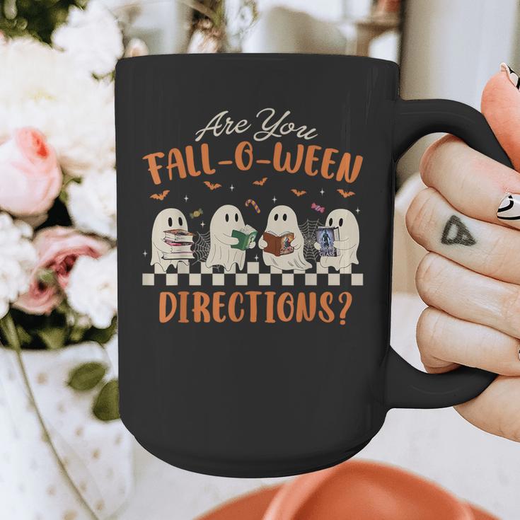 Are You Fall-O-Ween Directions Halloween TeacherGhost Book Graphic Print Coffee Mug, funny design Are You Fall-O-Ween Directions Halloween TeacherGhost Book Graphic Print Coffee Mug, funny design
