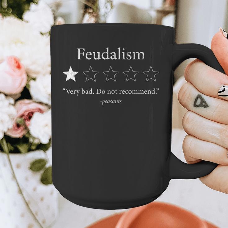 Feudalism Review World History AP History Teacher Graphic Print Coffee Mug, History Teacher Gifts, funny design