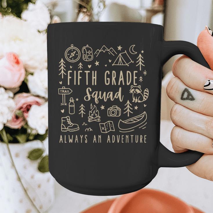Fifth Grade Squad Adventure Camping 5th Grade Teacher Kids Graphic Print Coffee Mug, funny design Fifth Grade Squad Adventure Camping 5th Grade Teacher Kids Graphic Print Coffee Mug, funny design