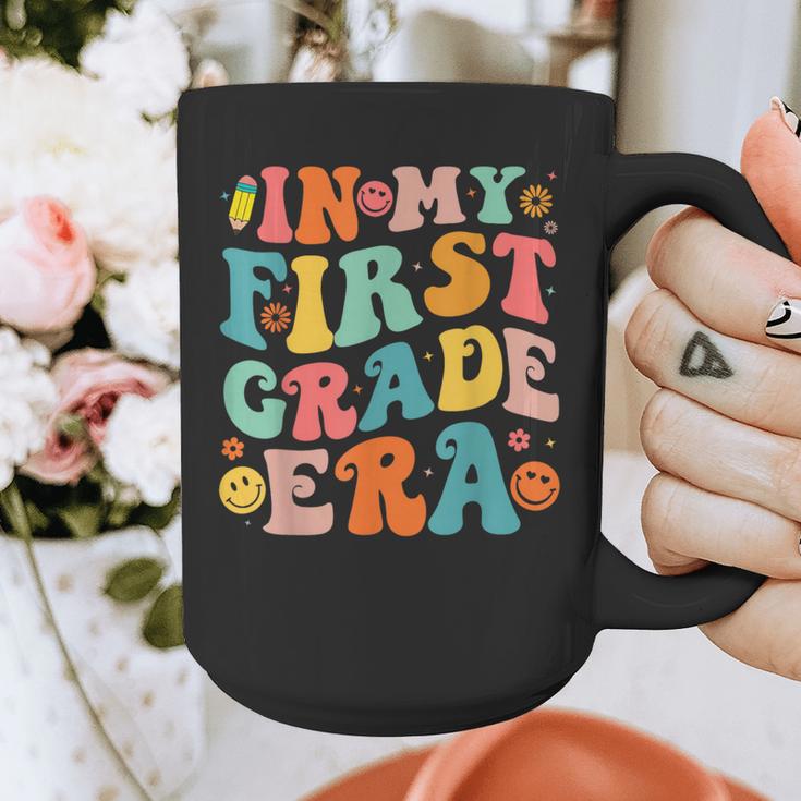 In My First Grade Era 1st Grade Teacher Back To School Graphic Print Coffee Mug, First Grade Teacher Gifts, funny design