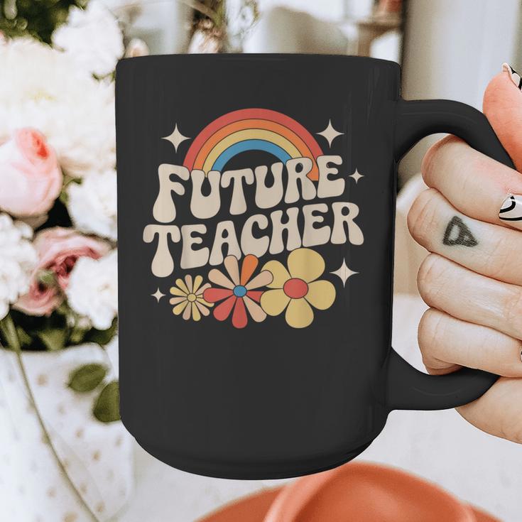Future Teacher Kids Youth Girls Rainbow Pre-k Kindergarten Graphic Print Coffee Mug, Future Teacher Gifts, funny design Future Teacher Kids Youth Girls Rainbow Pre-k Kindergarten Graphic Print Coffee Mug, Future Teacher Gifts, funny design