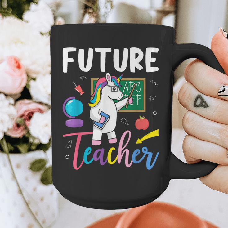 Future Teacher School Teacher Female Graphic Print Coffee Mug, Future Teacher Gifts, funny design