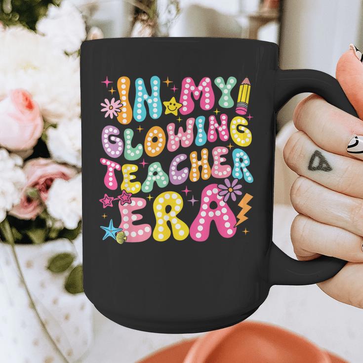 In My Glowing Teacher Era Teaching Back To School Graphic Print Coffee Mug, funny design In My Glowing Teacher Era Teaching Back To School Graphic Print Coffee Mug, funny design