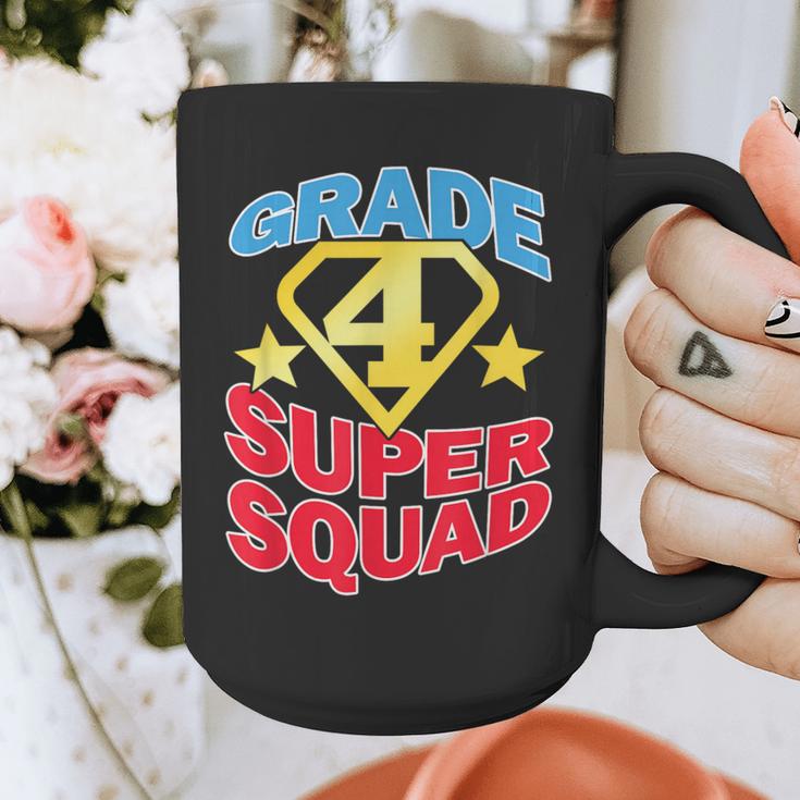 Grade 4 Super Squad Superhero Teacher Team Graphic Print Coffee Mug, Super Teacher Gifts, funny design Grade 4 Super Squad Superhero Teacher Team Graphic Print Coffee Mug, Super Teacher Gifts, funny design