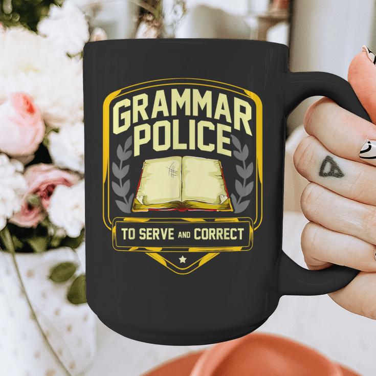 Grammar Police To Serve And Correct English Teacher Graphic Print Coffee Mug, English Teacher Gifts, funny design Grammar Police To Serve And Correct English Teacher Graphic Print Coffee Mug, English Teacher Gifts, funny design