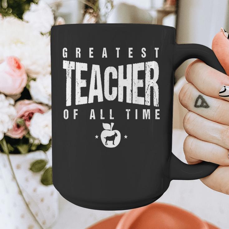 Greatest Teacher Of All Time Teachers Day 1 Teacher Goat Graphic Print Coffee Mug, funny design Greatest Teacher Of All Time Teachers Day 1 Teacher Goat Graphic Print Coffee Mug, funny design