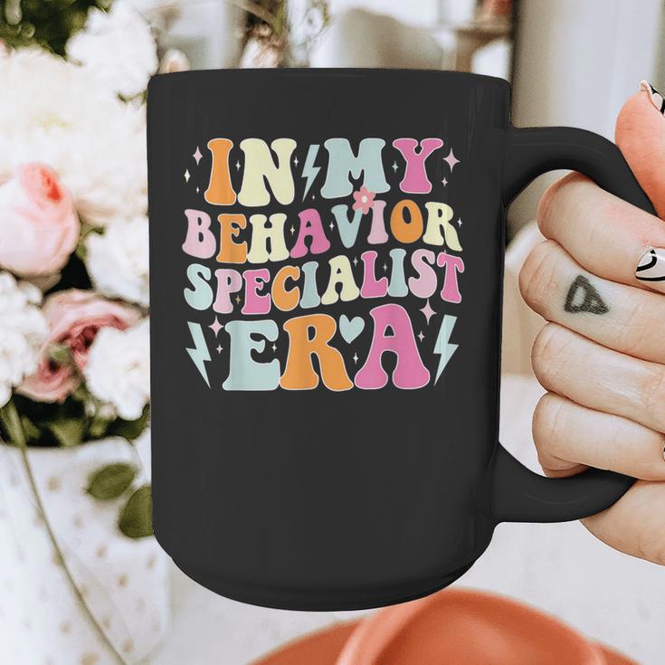 Groovy In My Behavior Specialist Era Behavior Teachers Graphic Print Coffee Mug, funny design