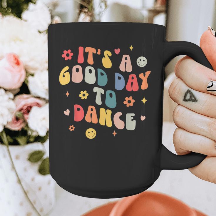 Groovy Its A Good Day To Dance Dance Teacher Graphic Print Coffee Mug, Groovy Teacher Gifts, funny design Groovy Its A Good Day To Dance Dance Teacher Graphic Print Coffee Mug, Groovy Teacher Gifts, funny design
