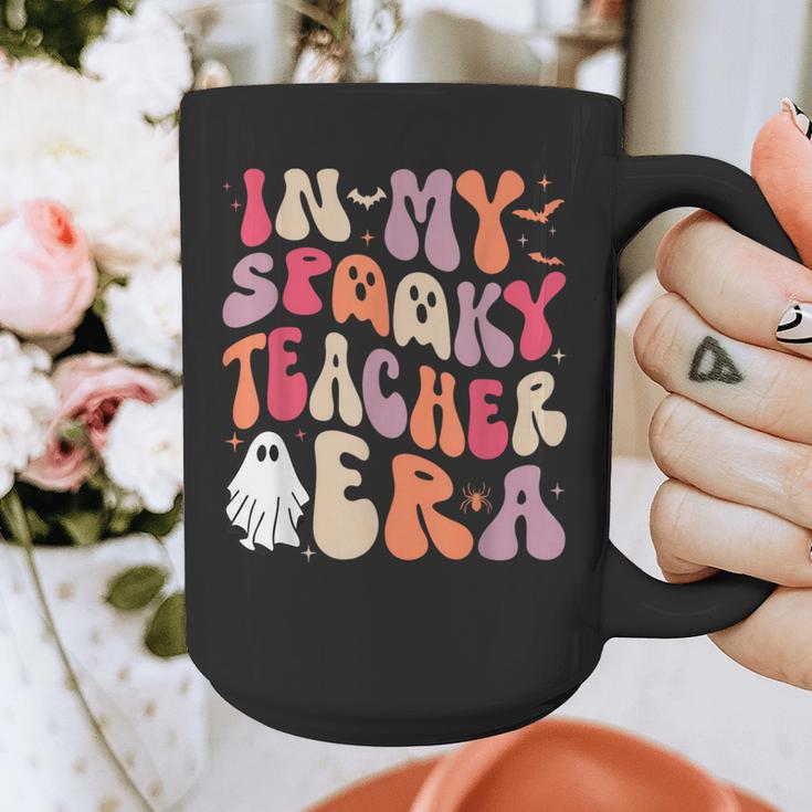 Groovy In My Spooky Teacher Era Halloween Party Boo Graphic Print Coffee Mug, Groovy Teacher Gifts, funny design Groovy In My Spooky Teacher Era Halloween Party Boo Graphic Print Coffee Mug, Groovy Teacher Gifts, funny design