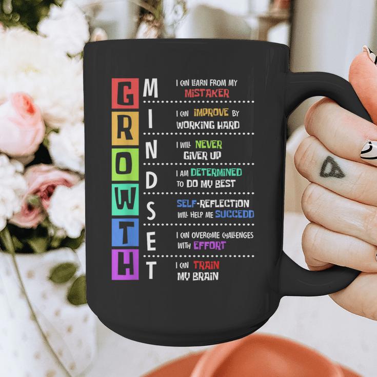 Growth Mindset Positive Motivational Classroom Teacher Learn Graphic Print Coffee Mug, funny design Growth Mindset Positive Motivational Classroom Teacher Learn Graphic Print Coffee Mug, funny design