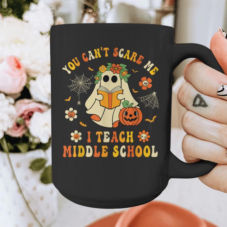 Halloween You Can't Scare Me I Teach Middle School Teacher Graphic Print Coffee Mug, funny design Halloween You Can't Scare Me I Teach Middle School Teacher Graphic Print Coffee Mug, funny design