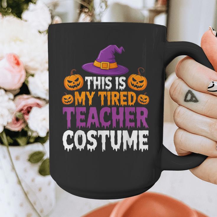Halloween Costumes For Teachers Tired Teacher Costume Tee Graphic Print Coffee Mug, funny design Halloween Costumes For Teachers Tired Teacher Costume Tee Graphic Print Coffee Mug, funny design