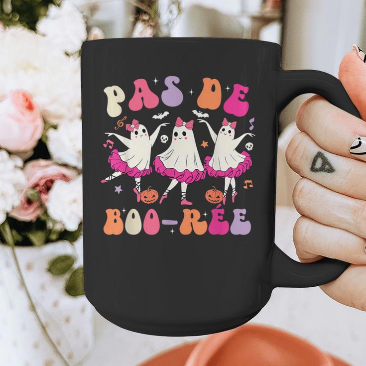 Halloween Dance Teacher Pas De Boo-Ree Ghost Ballet Dancer Graphic Print Coffee Mug, funny design Halloween Dance Teacher Pas De Boo-Ree Ghost Ballet Dancer Graphic Print Coffee Mug, funny design