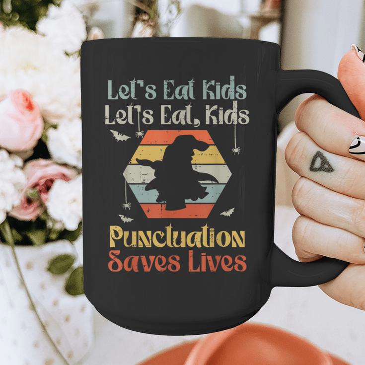 Halloween Lets Eat Kids English Teacher Costume Women Graphic Print Coffee Mug, English Teacher Gifts, funny design