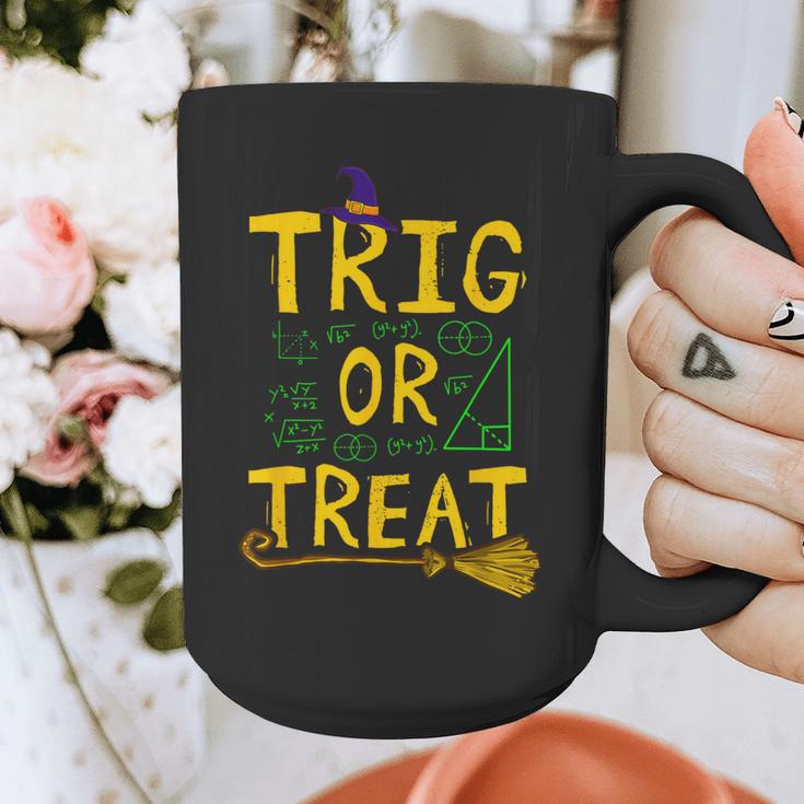 Halloween Math Teacher Trig Or Treat Student School College Graphic Print Coffee Mug, funny design Halloween Math Teacher Trig Or Treat Student School College Graphic Print Coffee Mug, funny design