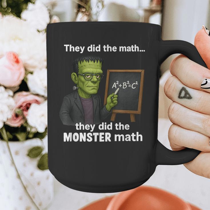 Halloween Monster Math Pun Teacher Humor Graphic Print Coffee Mug, funny design Halloween Monster Math Pun Teacher Humor Graphic Print Coffee Mug, funny design